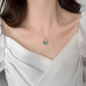 Elegant Ocean Theme Dolphin Pendant